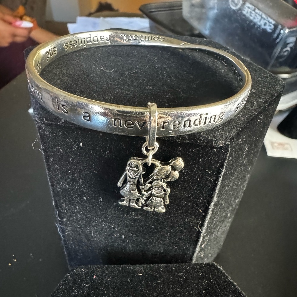 Bangle with charm